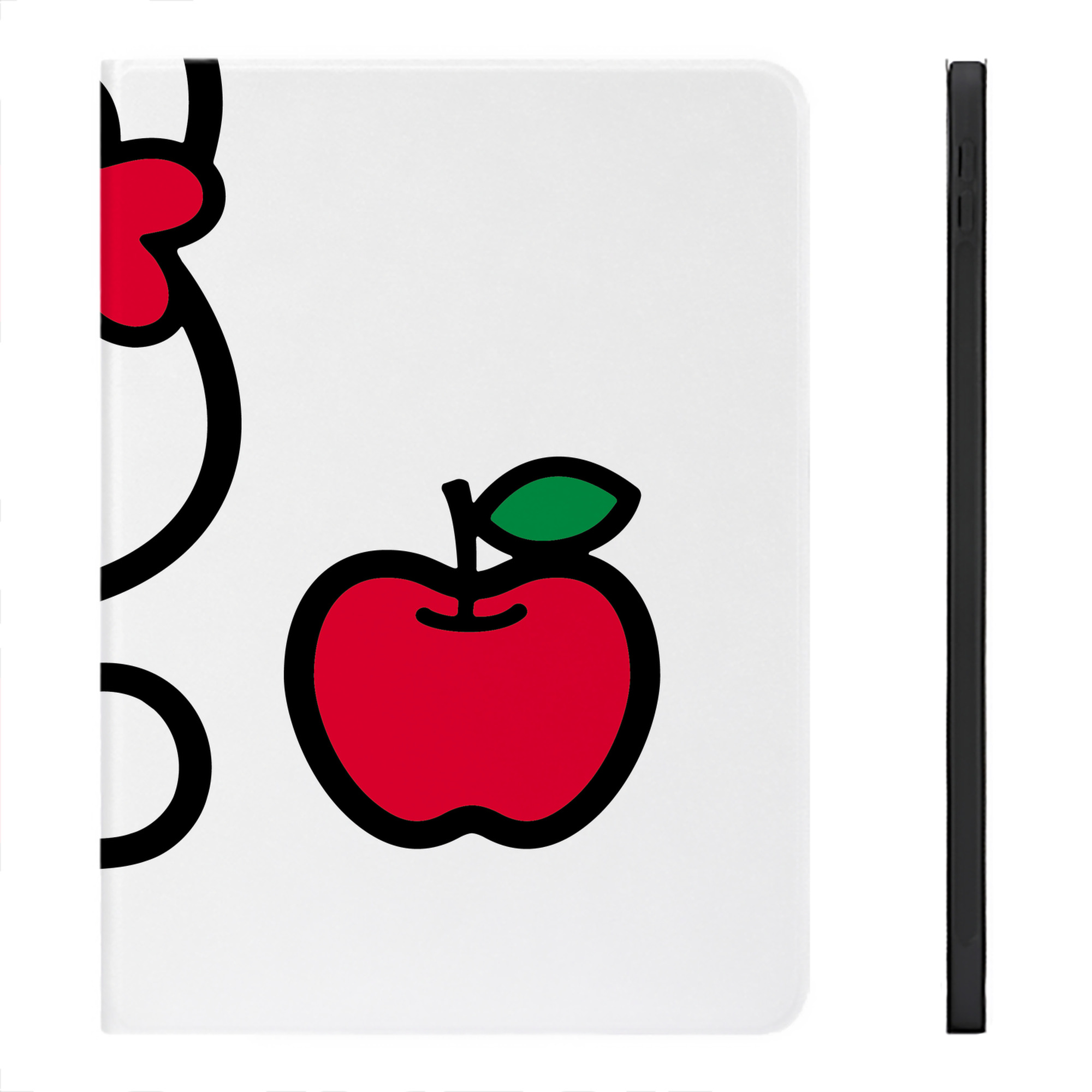 （画像用） Hello Kitty ハローキティ IPadケース ペンホルダー付き ブックスタイルデザイン